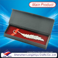Custom Metal Silver Bookmark with Tassel Gift Box (LZY-2013000011)